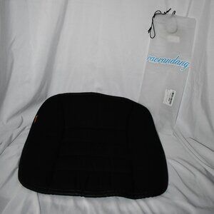 Raorandang Seat Cushion Pad- Car Driver Seat Office Chair  Memory Foam Black NEW